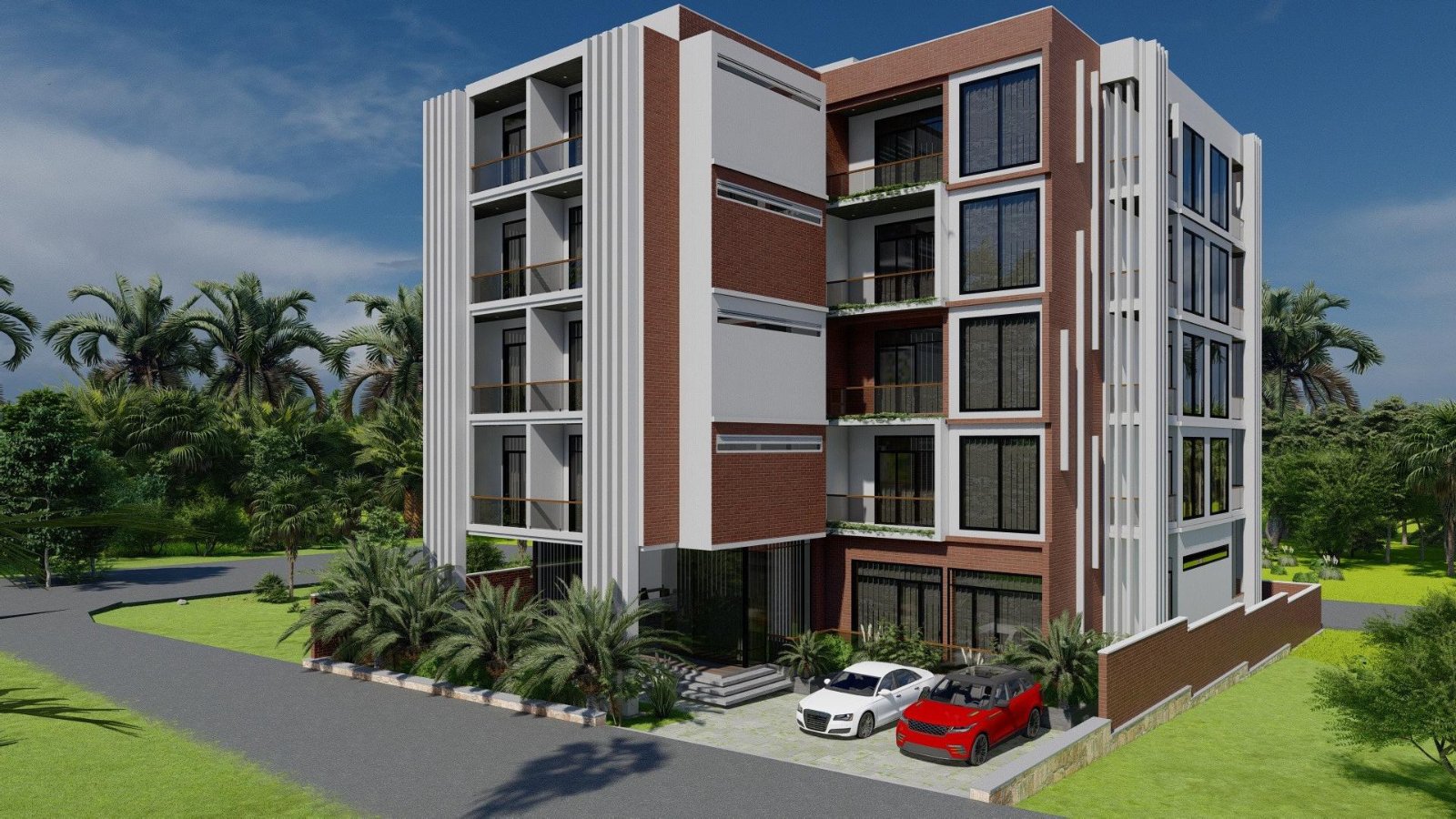 Dhahabu Apartments, Masoro, Kigali: exterior